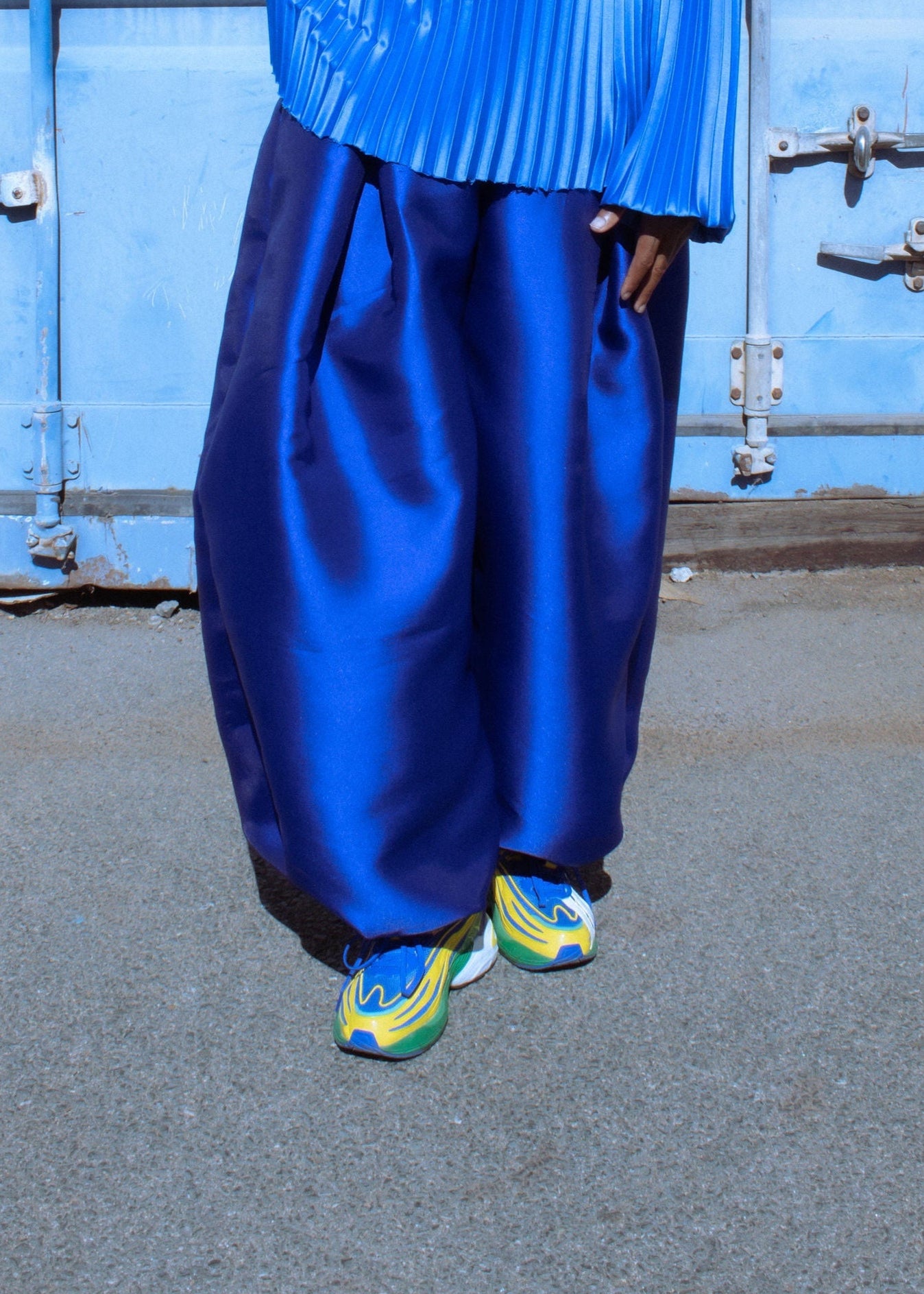 Azul Bubble Pants